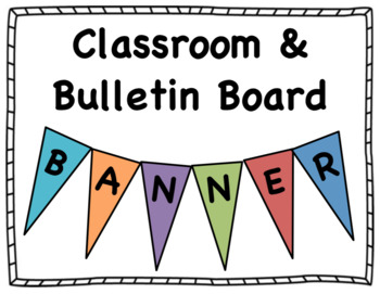 Preview of "ANATOMY" Banner for Classrooms and Bulletin Boards