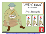 "ANZAC Biscuits"  Free bookmarks