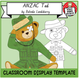 "ANZAC Ted" Display Template