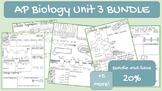 *AP Biology* Unit 3 Sketch Notes Bundle