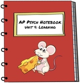  AP Psychology - Unit 4 - Digital Notebook *UPDATED FOR 2020*