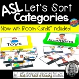 ASL Category Sort // Print and Digital Boom Cards™
