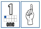 "ASL Magic Numbers: 1-10 Flashcards"