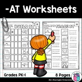 -AT Word Family FREEBIE Worksheets and Activities for Earl