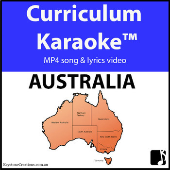 Preview of 'AUSTRALIA' (Grades 3-7) ~ Curriculum Song Video