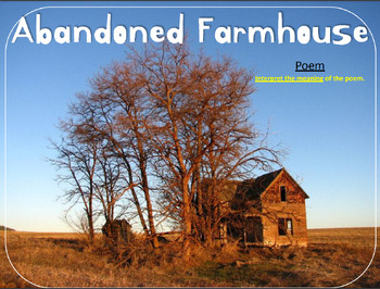 Preview of "Abandoned Farmhouse": Poetry, Genre Connections, and Origami