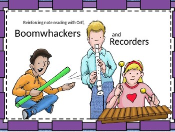 Preview of “Accessible for All” Note reading Review using Boomwhackers