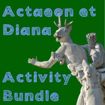 Preview of "Actaeon et Diana" Reading Passage and Activities