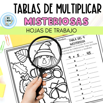 Preview of Actividad de multiplicación | Multiplication Activities