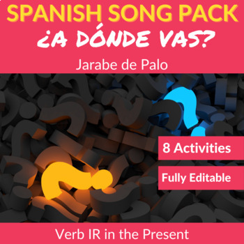 Preview of ¿Adónde vas? by Jarabe de Palo - Song to Practice the Verb IR in the Present