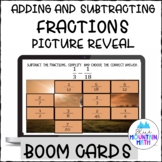   Add and Subtract Fractions Boom Cards- Digital Task Cards
