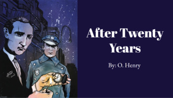 Preview of "After Twenty Years" by O. Henry Digital Text & Activities