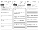 "Ah Music" Skills Trifold aligned to Journeys Unit 3, Lesson 12