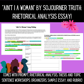 sojourner truth rhetorical analysis essay