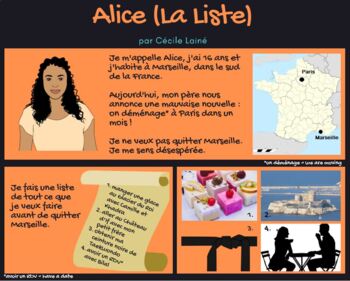 Preview of "Alice" by Cécile Lainé - graphic novel package (Price per teacher)