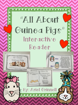 Preview of "All About Guinea Pigs" Interactive Book