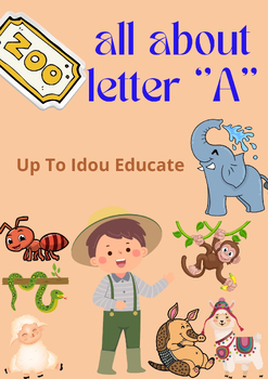 Preview of "All About Letter A: An Alphabet Adventure"