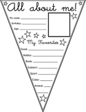 ~ All About Me!~ Back to School ~ Pennant ~