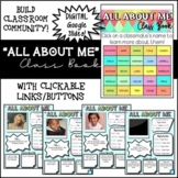 "All About Me" Collaborative Class Book for Google Slides