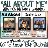 "All About Me" Slide: Digital "Get-to-Know-You" Activity f