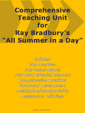 "All Summer in a Day" by Ray Bradbury Common Core-Aligned 