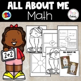 ⭐️All about Me Math Numeracy| Back to School⭐️