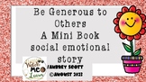 *Being GENEROUS to Others* mini book