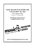 "Allegro" from Eine Klein Nachtmusik - W. A. Mozart (Clari