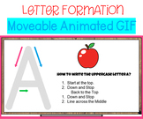  Alphabet Letters Formation with moveable images and anima