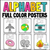 *Alphabet POSTERS / FLASHCARDS / FULL COLOR cards