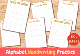 Alphabet Tracing Worksheets, Tracing Practice: Upper and L