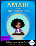 "Amari and the Night Brothers"  Novel Study