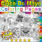 ✅Amazing 43 illustration✅Cinco De Mayo Coloring Pages⭐For 