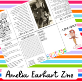"Amelia Earhart: Women in History Zine - Inspiring Aviatio