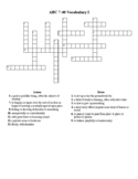 "American Born Chinese" 7-40 Vocabulary Review Crossword
