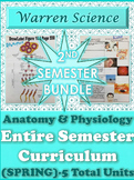 *Anatomy & Physiology 2nd Semester Bundle (Spring)-5 Total