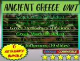 Ancient Greece Unit ALL 6 PARTS- visual, interactive 60-sl