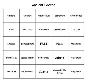 ancient greece vocab