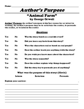 Animal Farm Word Search Teaching Resources | TPT