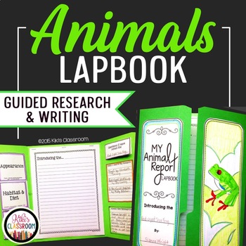 Preview of Animal Reports | A Lapbook & Animal Research Project | Informational Writing