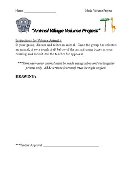 Preview of "Animal Village Volume Project"