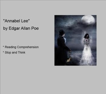 Preview of "Annabel Lee" - Stop and Think (Notebook 11 & Nearpod)