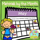 Materials by the Month: No Prep Speech/Language Activities
