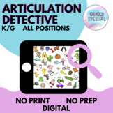 Articulation Detective (K/G) | No Prep No Print Digital