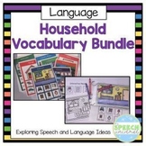 Household Vocabulary Bundle- Interactive Books & Sorting
