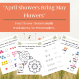 "April Showers..." Spring / Flower Themed Math Worksheets 