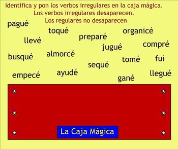 Preview of -Ar Spanish Verbs in the Preterite