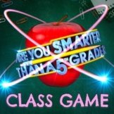"Are You Smarter Than a 5th Grader?" Fun Trivia PowerPoint Game