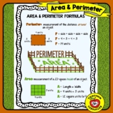 _Area & Perimeter Anchor Chart (Color & B/W!) * Handout & 