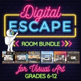 *Art Digital Escape Rooms Bundle - 360 Digital Escape Rooms